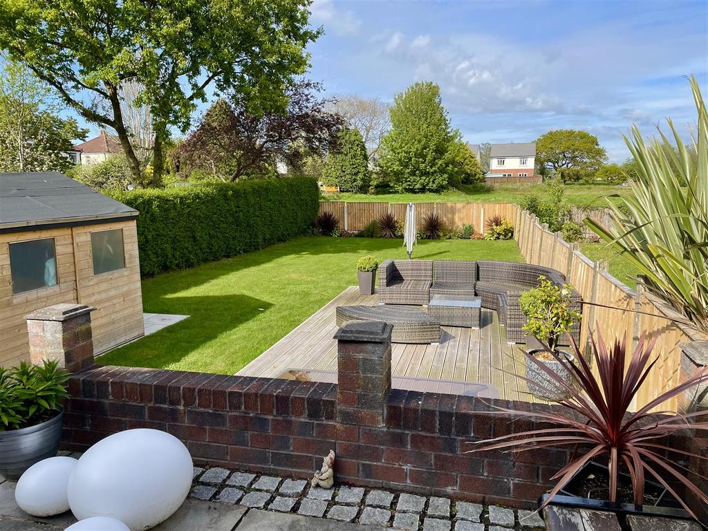Rear garden