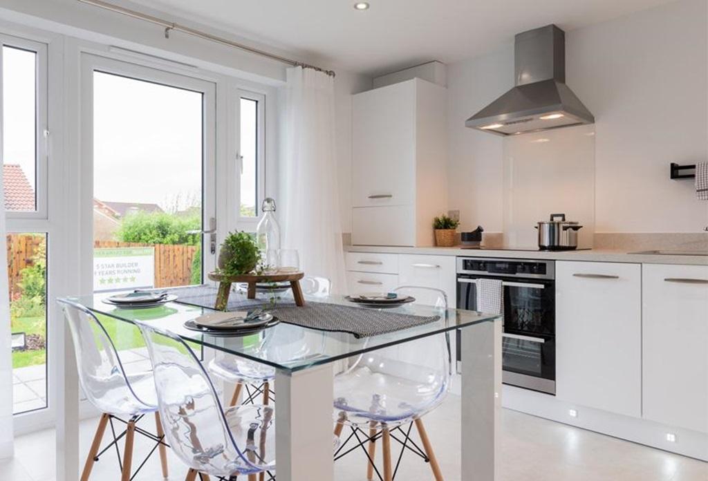 Kitchen within the 3 bed home, The Coull