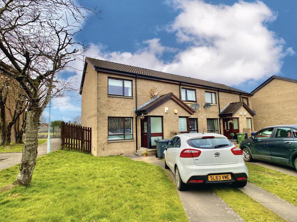 1 Tillet Oval, Paisley 2 bed end of terrace house £110,000