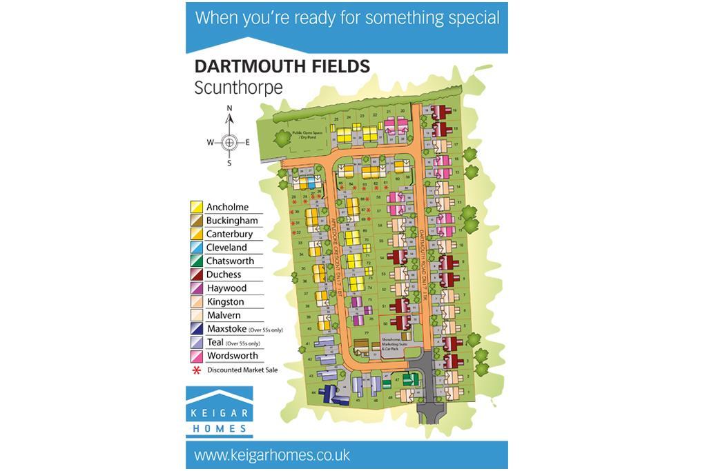 Plot 41, Appledore Crescent, Scunthorpe 2 bed detached bungalow £224,950