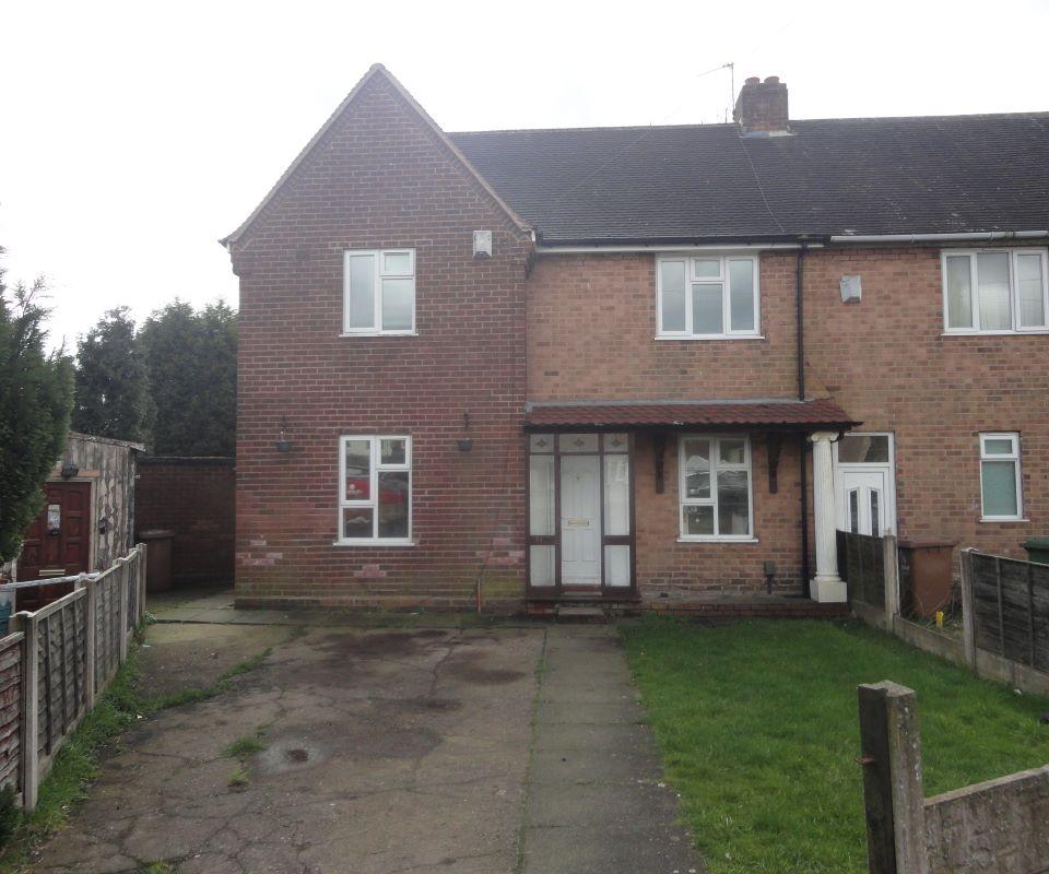 37 Warner Road, Coalpool, Walsall, WS3 1RW 4 bed end of terrace house