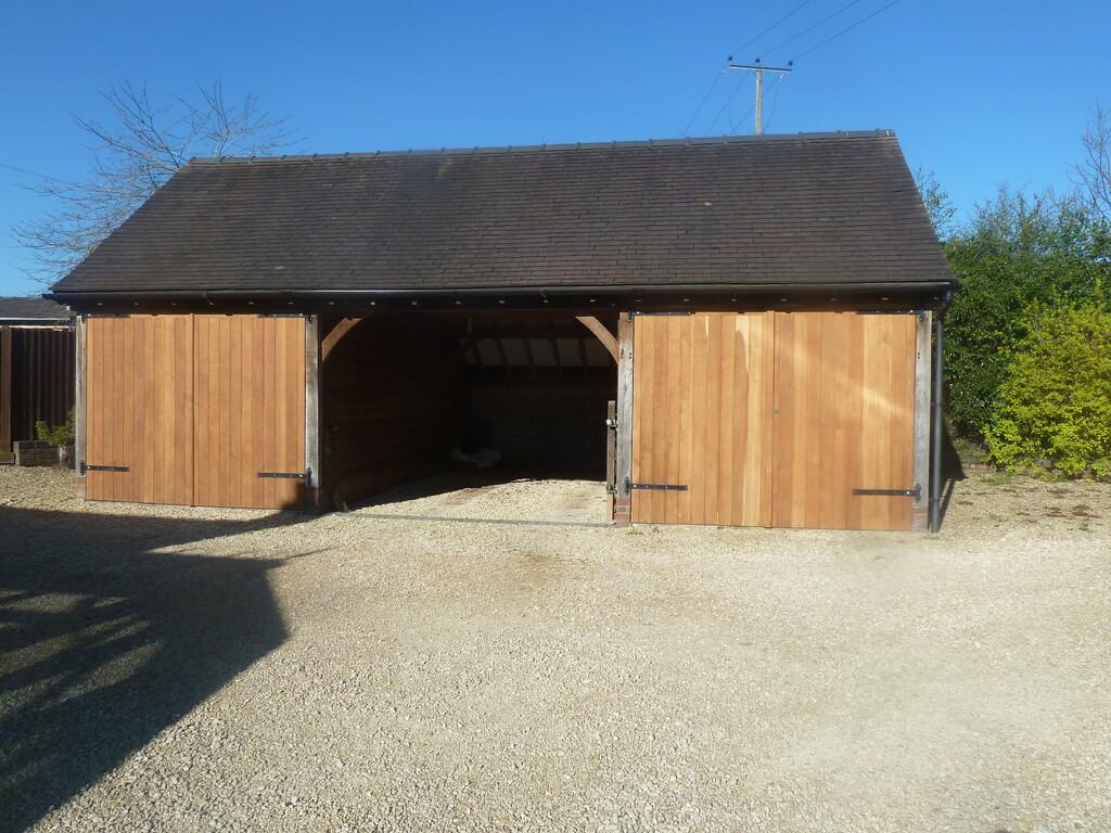 Triple garage