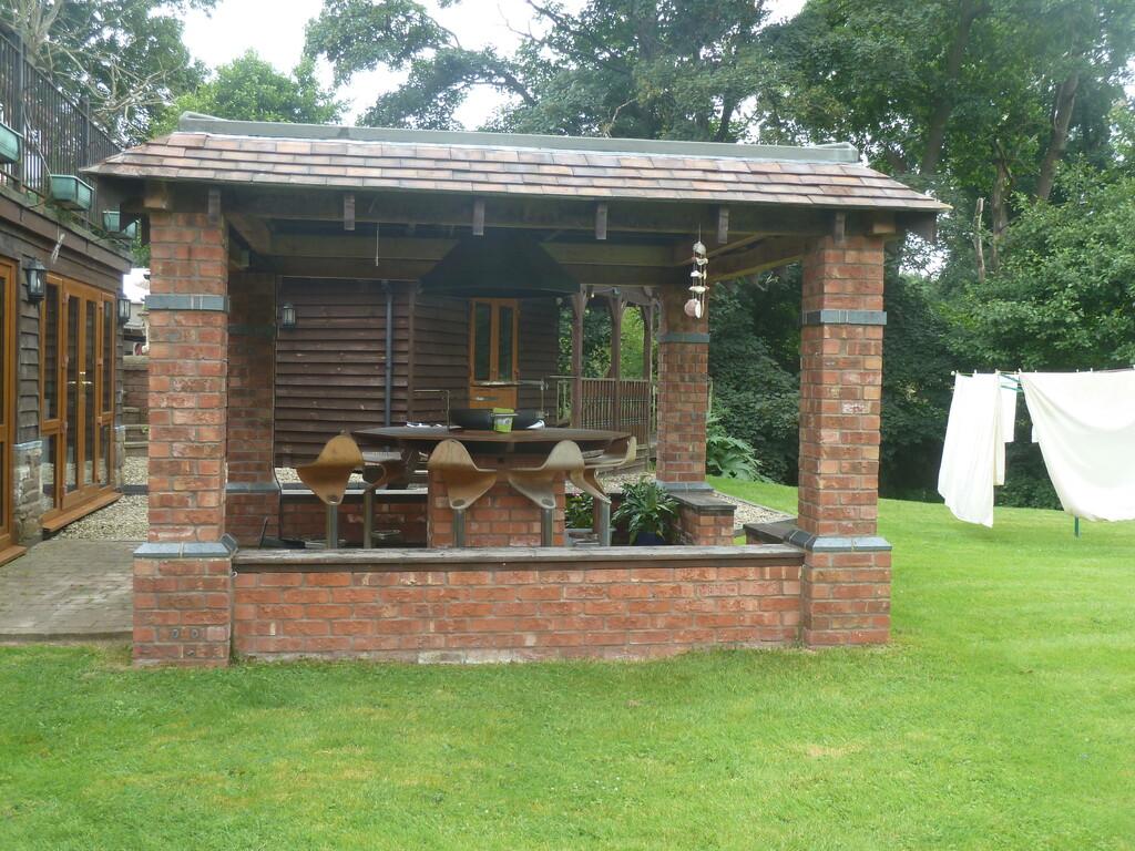 Rear covered area