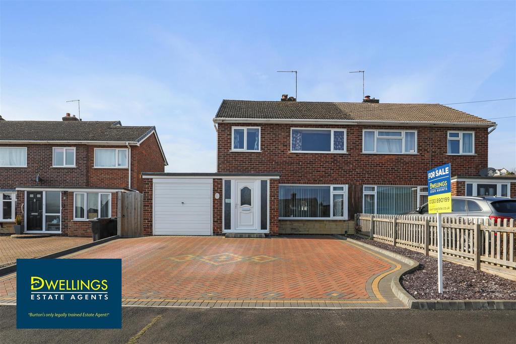 Bosworth Drive, BurtonOnTrent 3 bed semidetached house £235,000