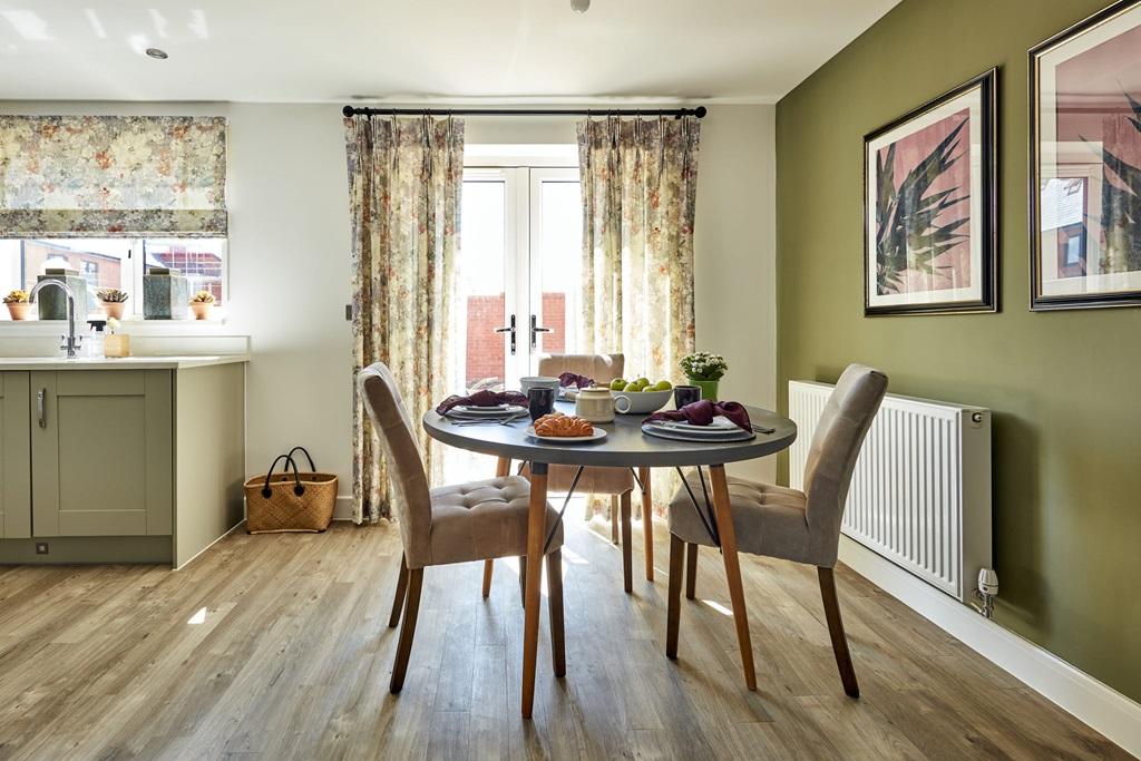 An inviting space for family meals