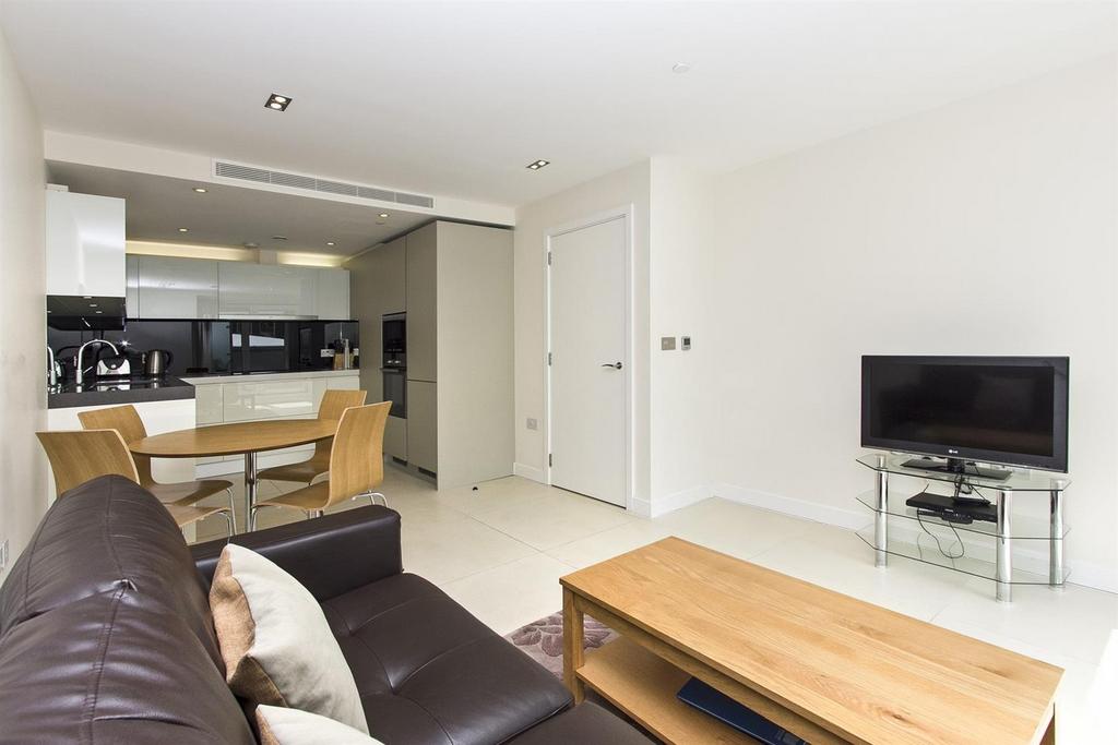 Open-plan living area, open plan living