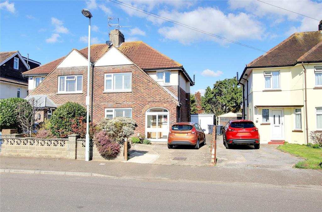 Leighton Avenue, Worthing, West Sussex, BN14 3 bed semidetached house
