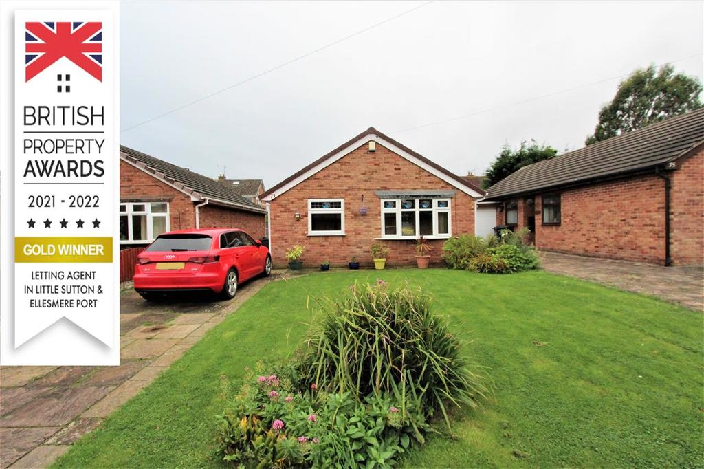 Glen Road, Great Sutton 2 bed detached bungalow £222,500