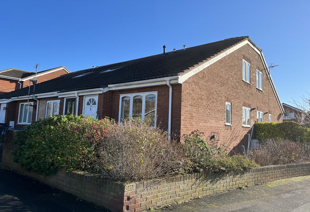 The Ridings, Whitley Bay 1 bed bungalow £110,000