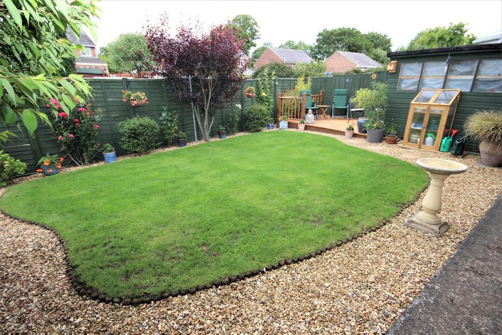 Rear garden