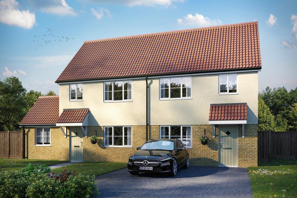 White Horse Avenue, Halstead, CO9 2 bed semidetached house £300,000