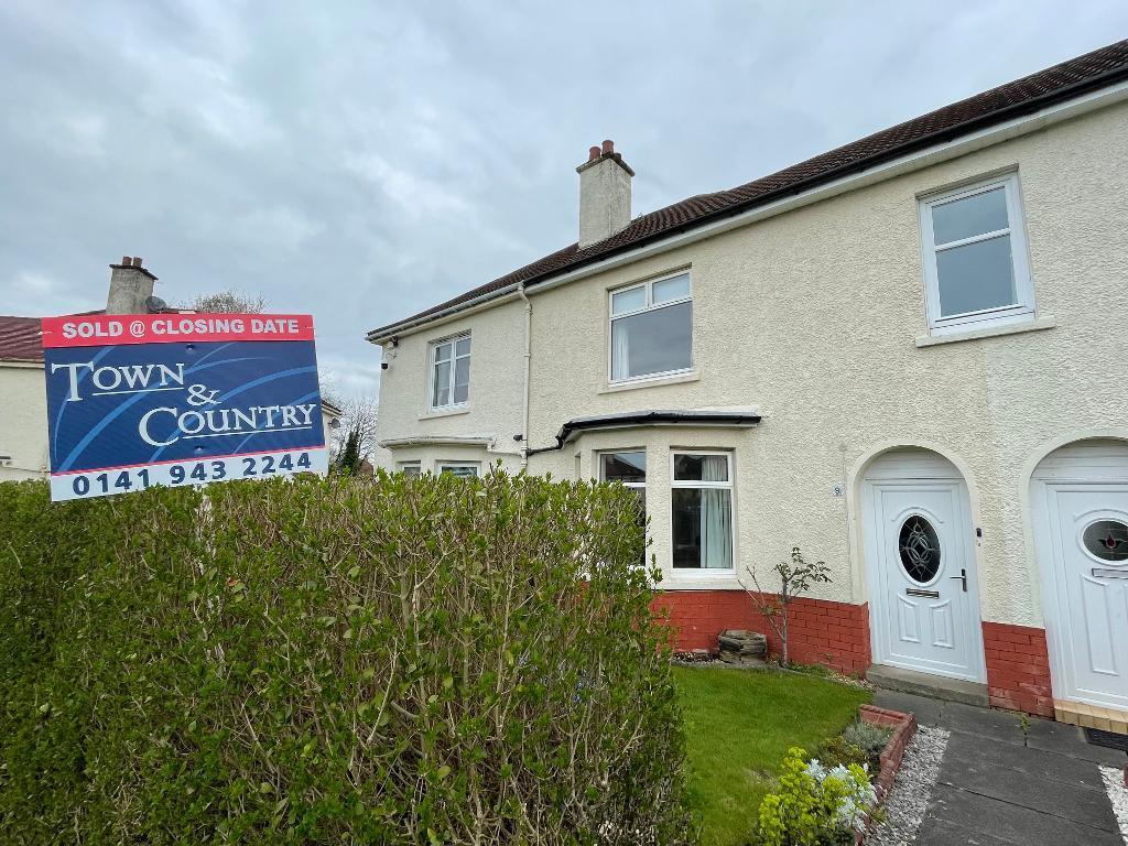 Danes Crescent, Scotstoun, Glasgow, G14 9AG 2 bed terraced house £179,999