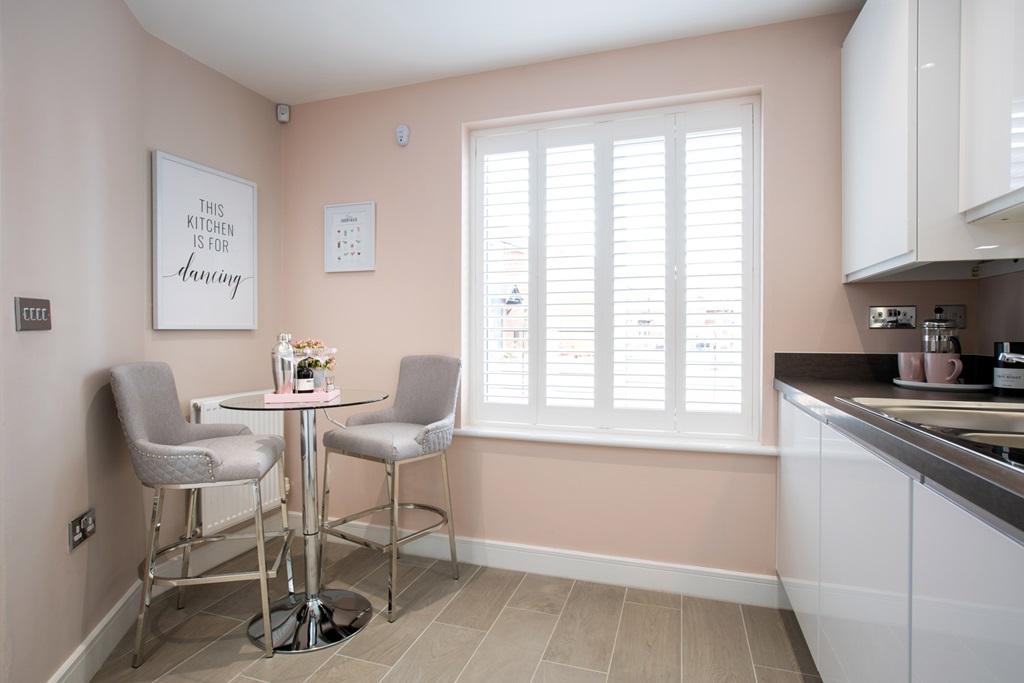 Add a breakfast area to your kitchen for leisurely mornings
