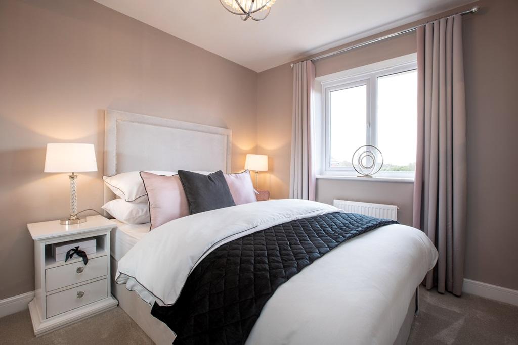 Bedroom two is ideal for guests