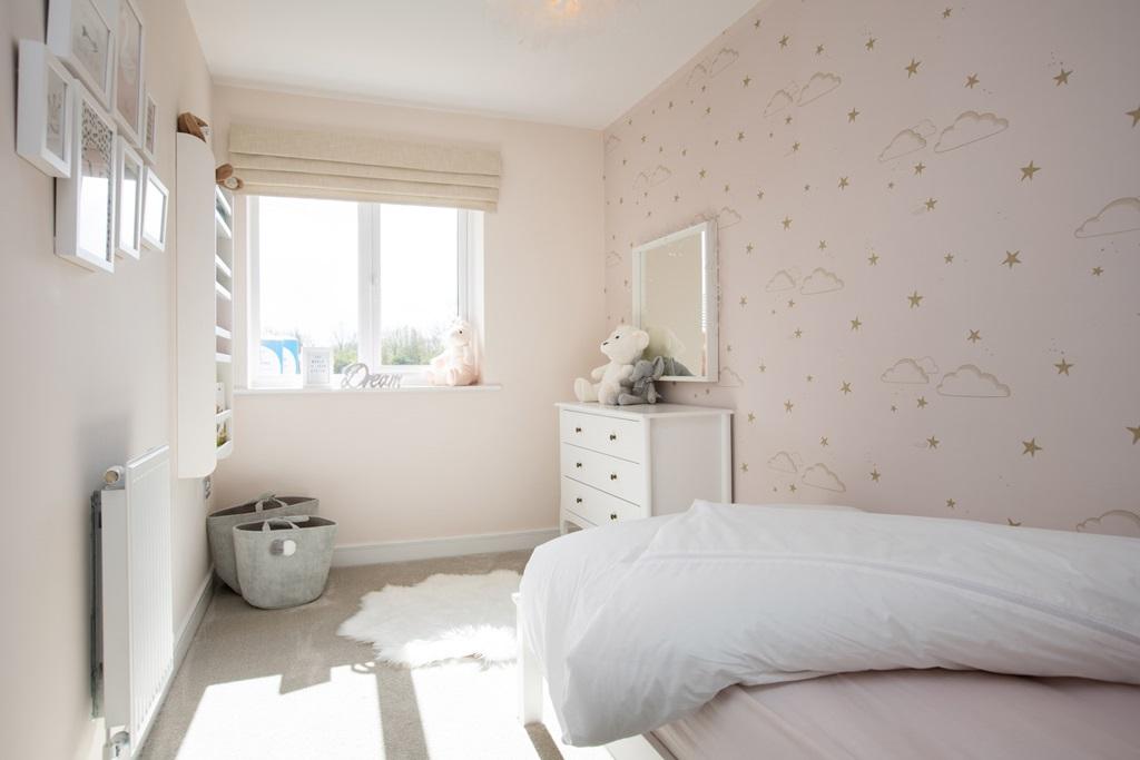 Bedroom three could be a children's bedroom or study