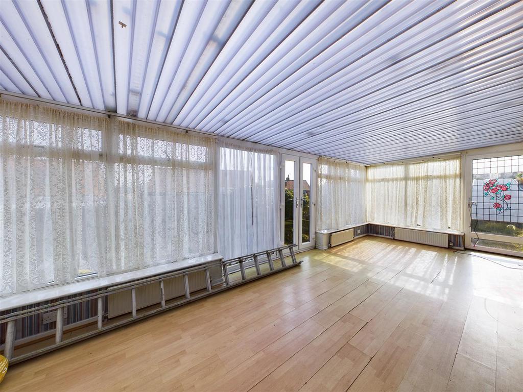 Upvc conservatory:
