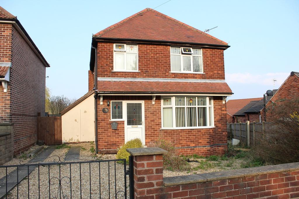Alfreton Road, Pinxton, Nottingham, Nottinghamshire. NG16 6JY 3 bed detached house £214,950