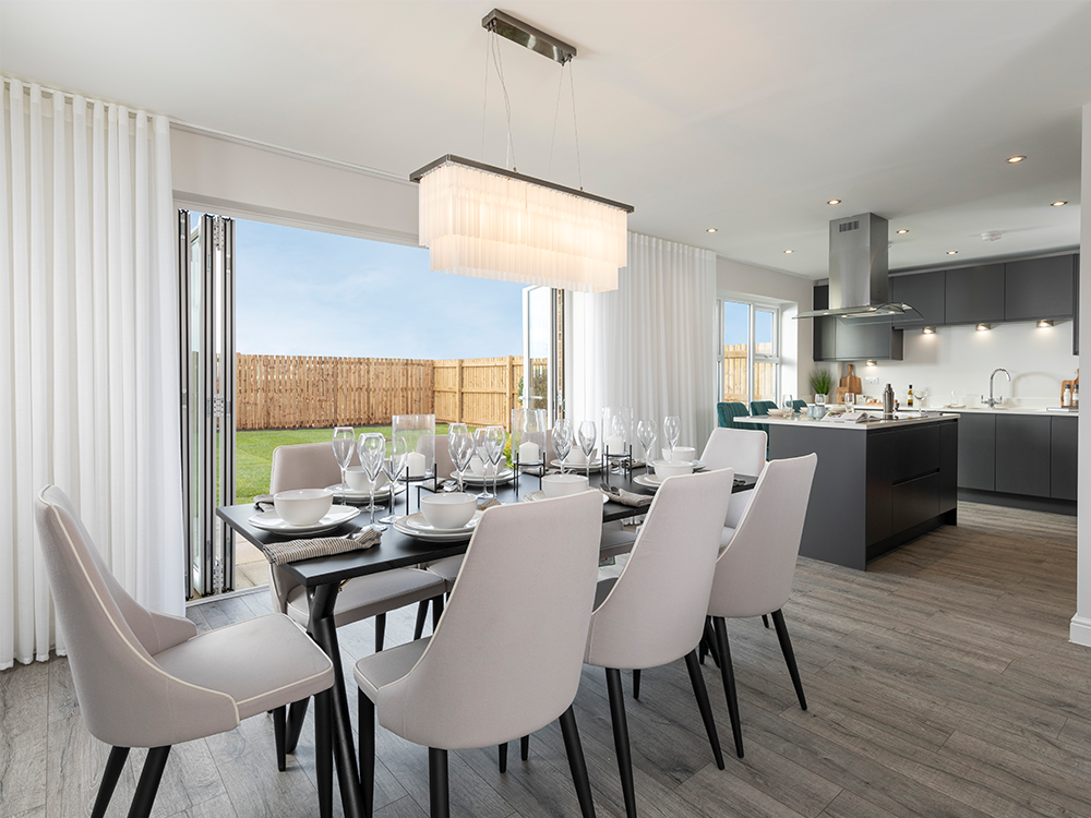 Bi-fold doors to the garden