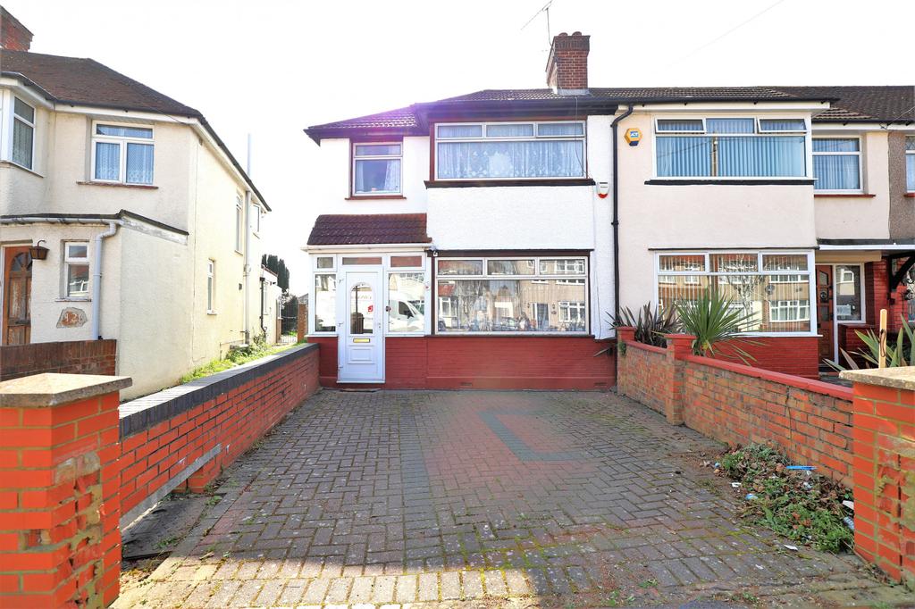 Waltham Avenue, Hayes, Greater London, UB3 3 bed end of terrace house