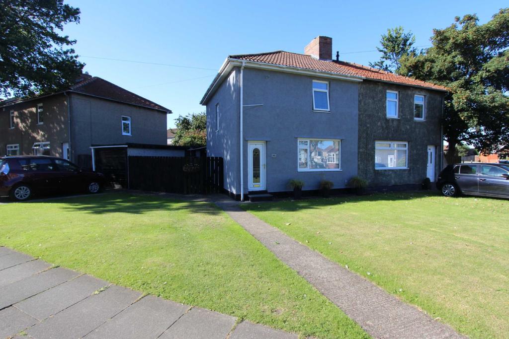 Park Crescent, Shiremoor, Tyne &... 2 bed semidetached house £135,000