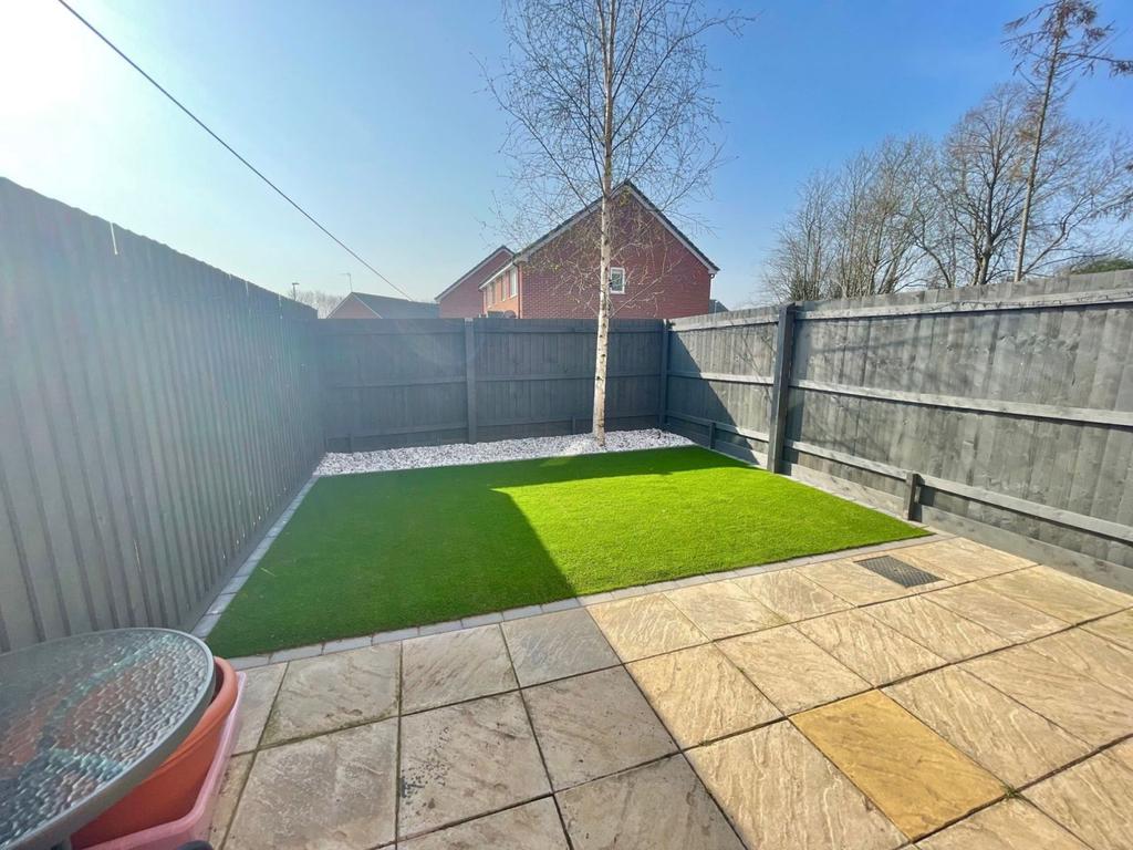 Rear garden