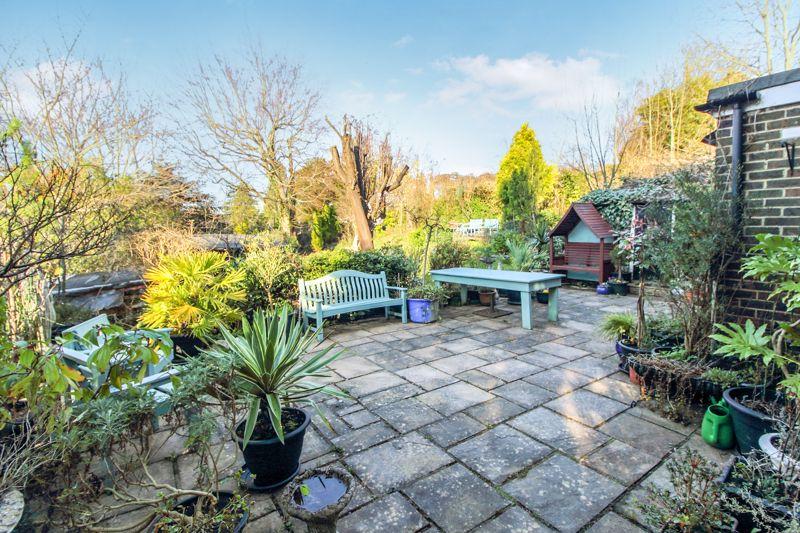 Rear patio