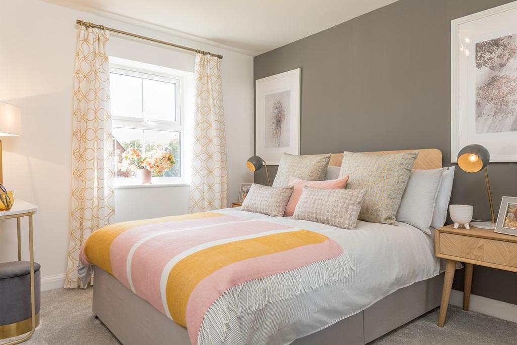 Moorland Gate Ashurst 3 bedroom home bedroom internal shot