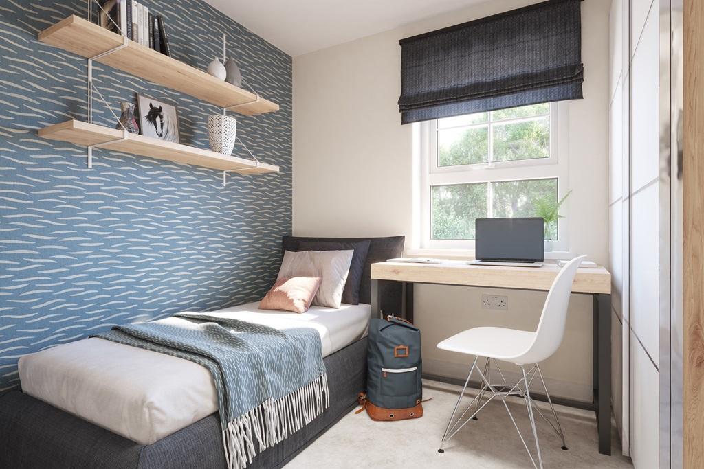 Hamdon Single bedroom