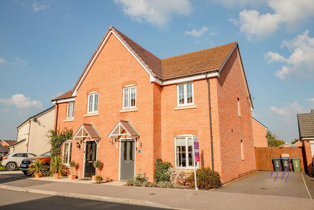 Cozens Street, Wellesbourne, Warwick 3 bed semidetached house for sale