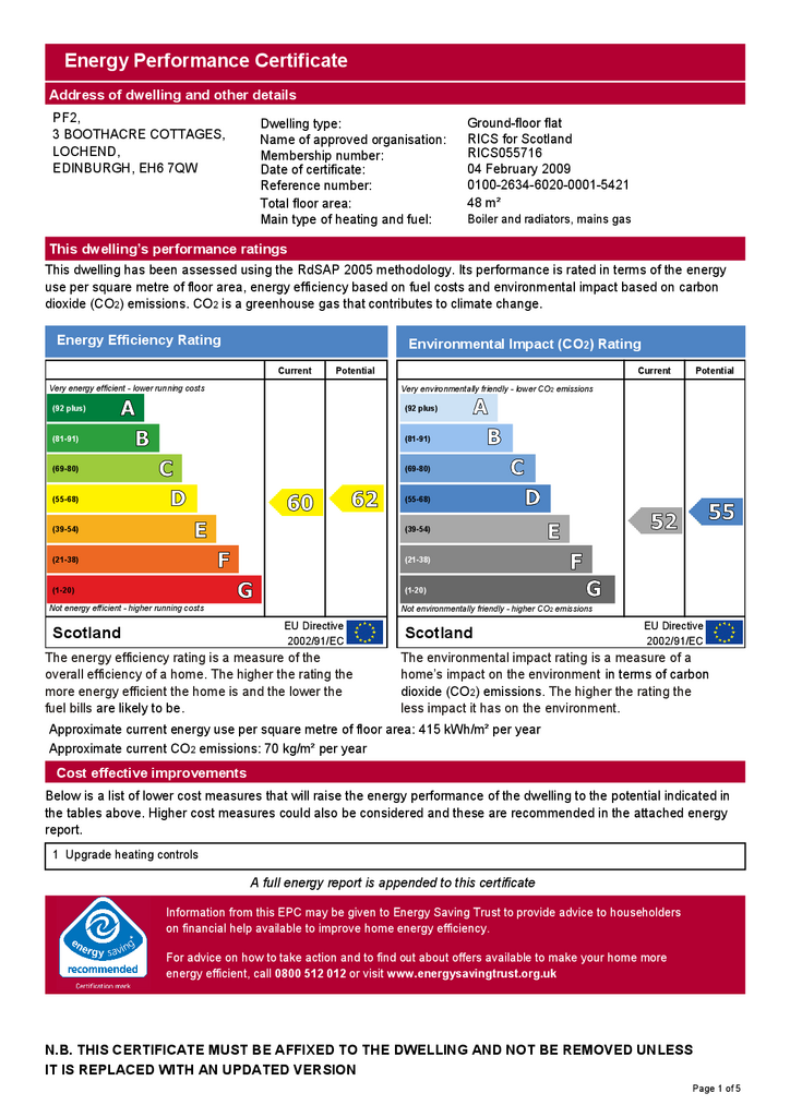 EPC Certificate
