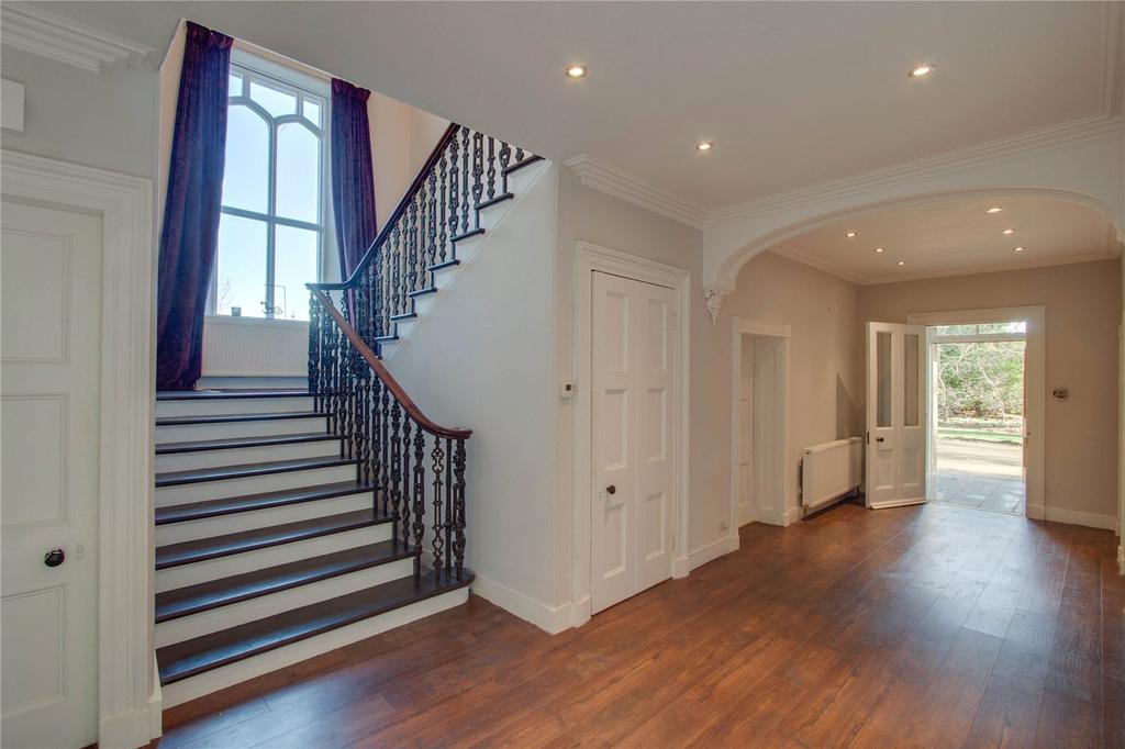 Hall with stairs