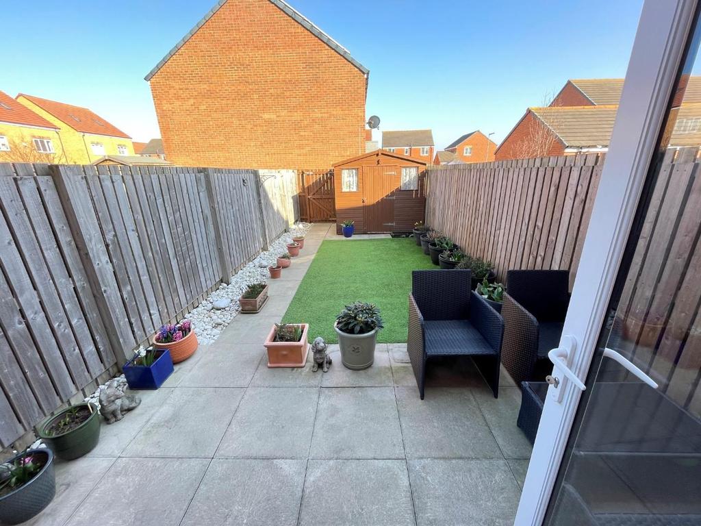 Rear garden