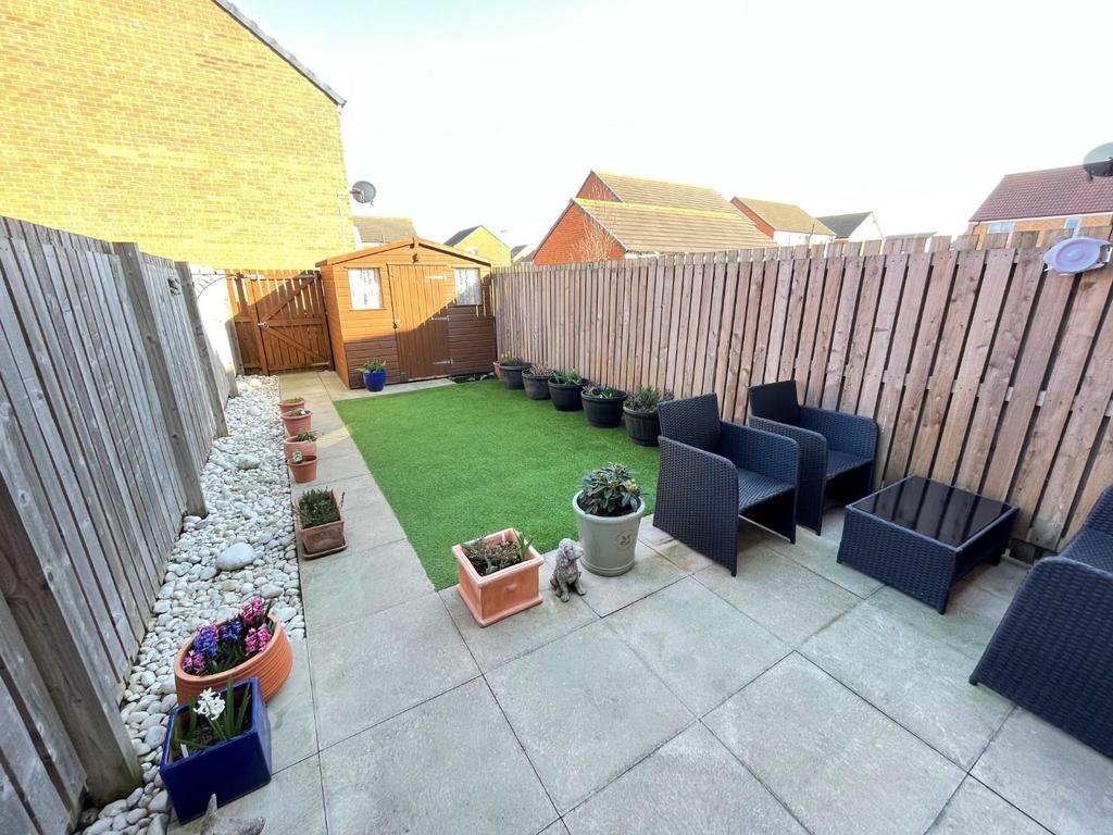 Rear garden