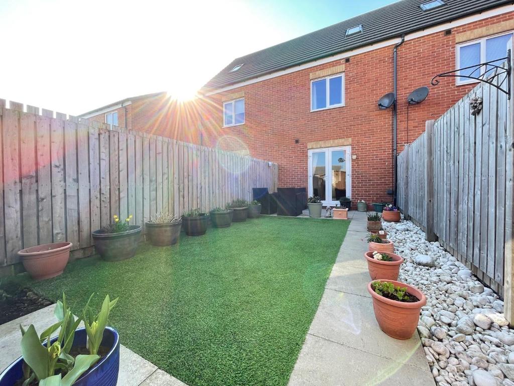 Rear garden