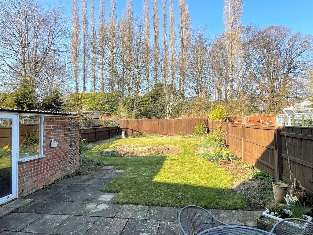 Rear garden