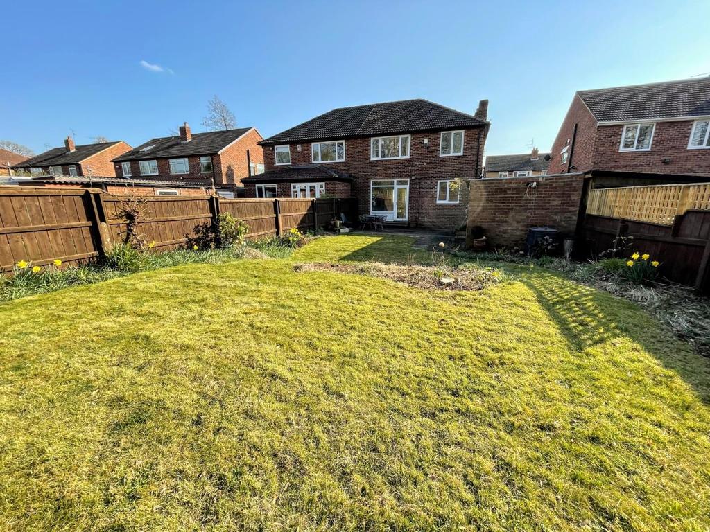 Rear garden