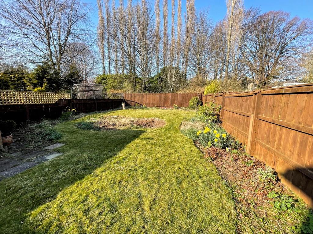 Rear garden
