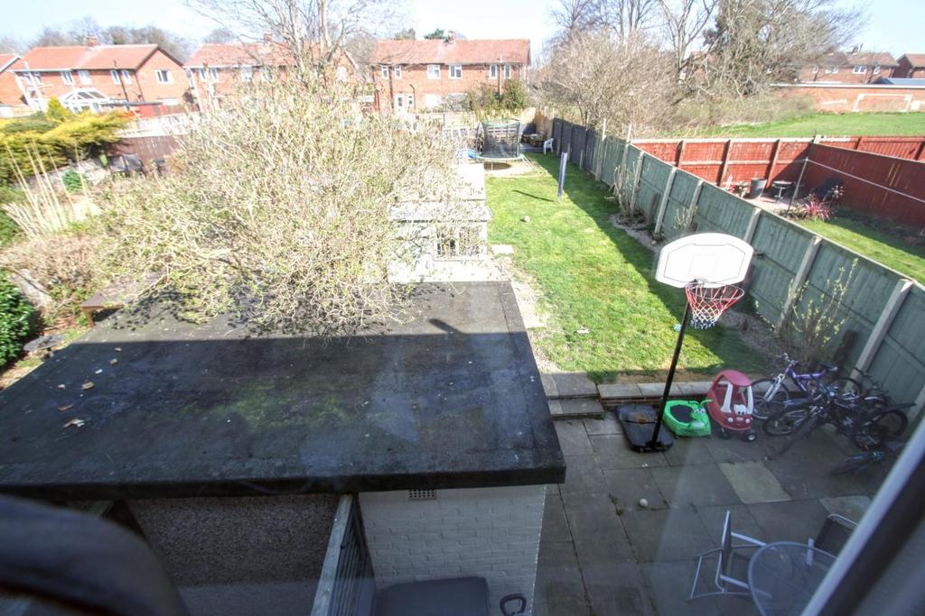 Rear garden