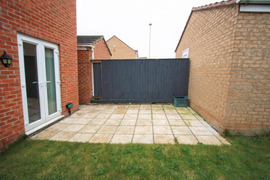 Rear garden