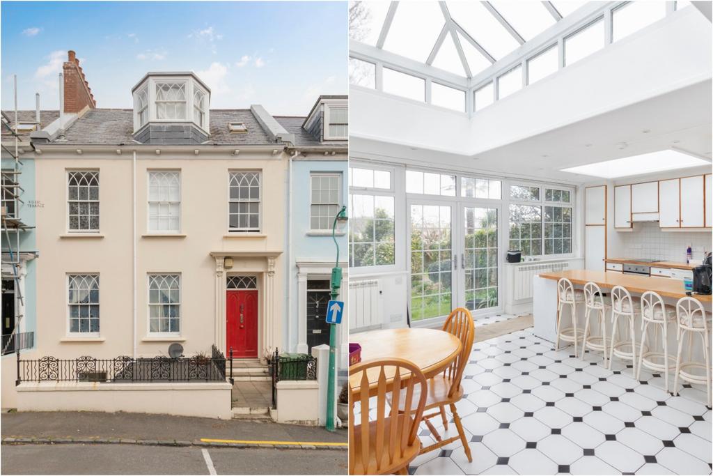 Mount Durand, St. Peter Port, Guernsey 4 bed terraced house £1,195,000