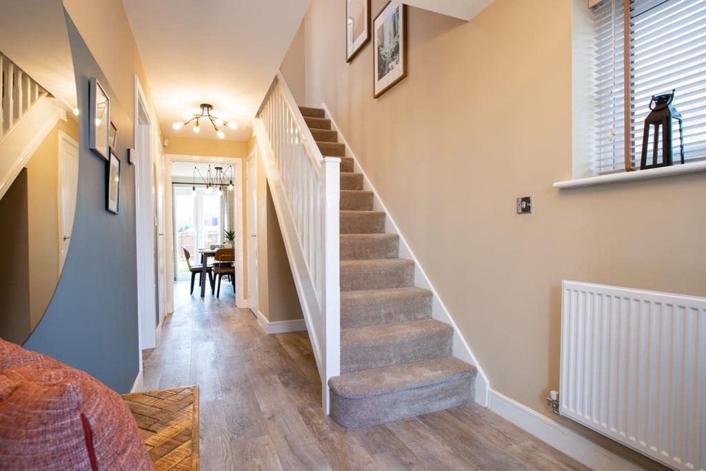 The Midford spacious hallway