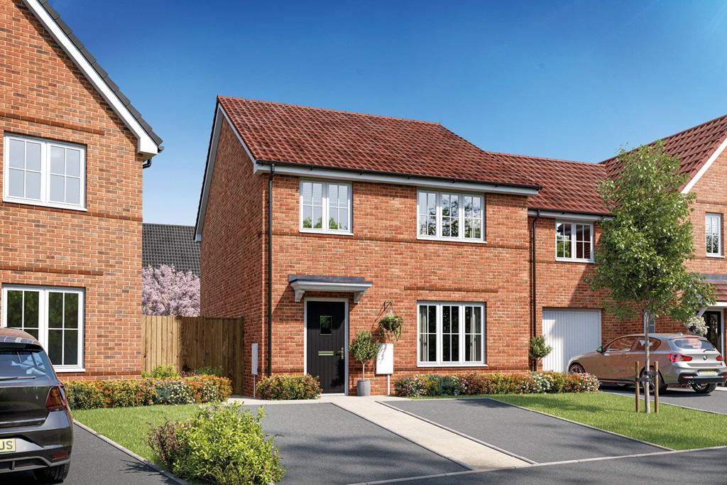 The Midford - Plot 76 at Bingham Gate, Chapel Lane, Bingham NG13 4 bed ...