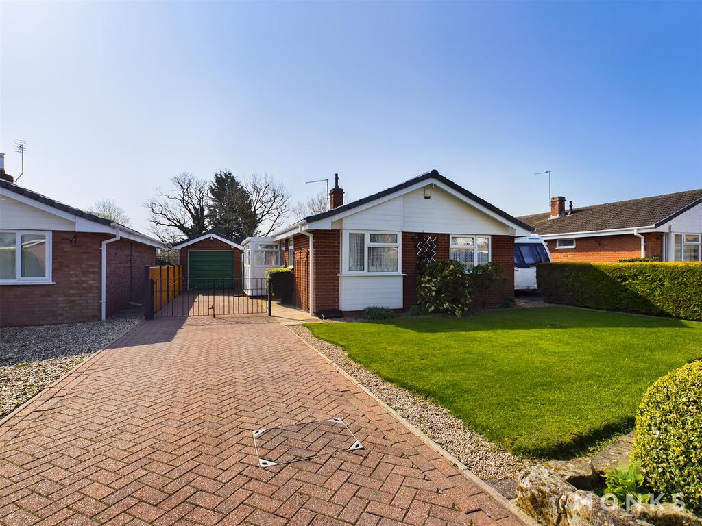 Somerset Way, Wem, Shropshire 2 bed detached bungalow for sale £285,000