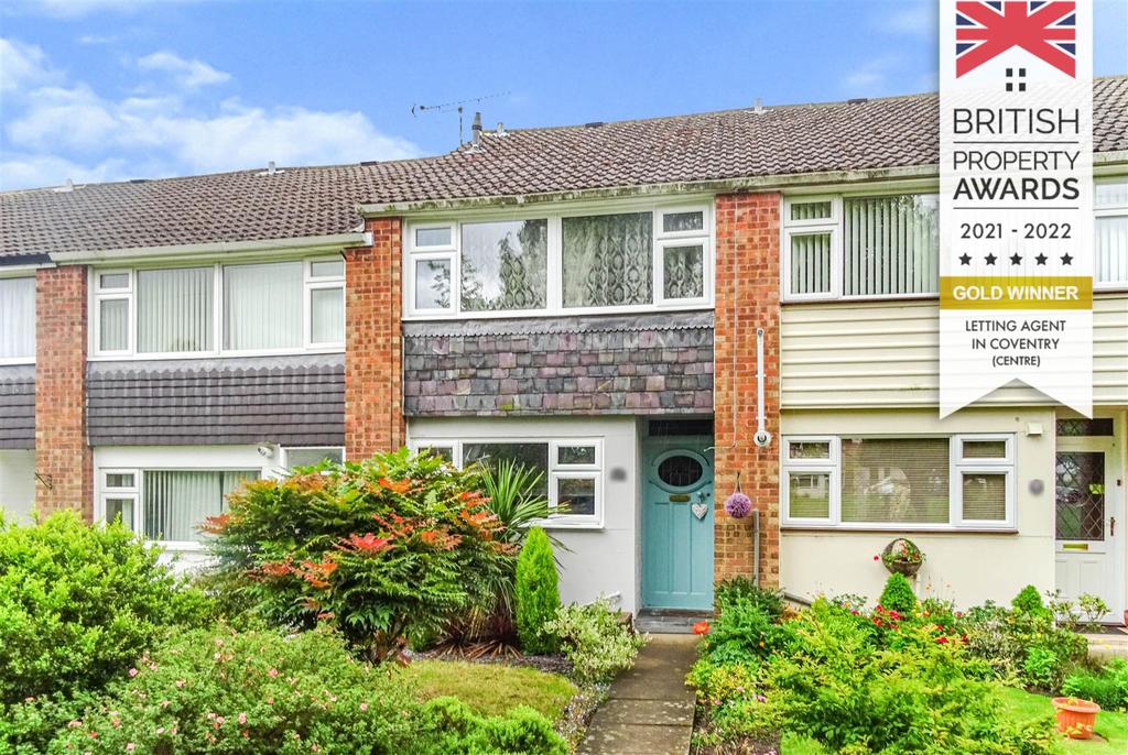 Warwick Green, Bulkington, Bedworth 3 bed terraced house £795 pcm (£