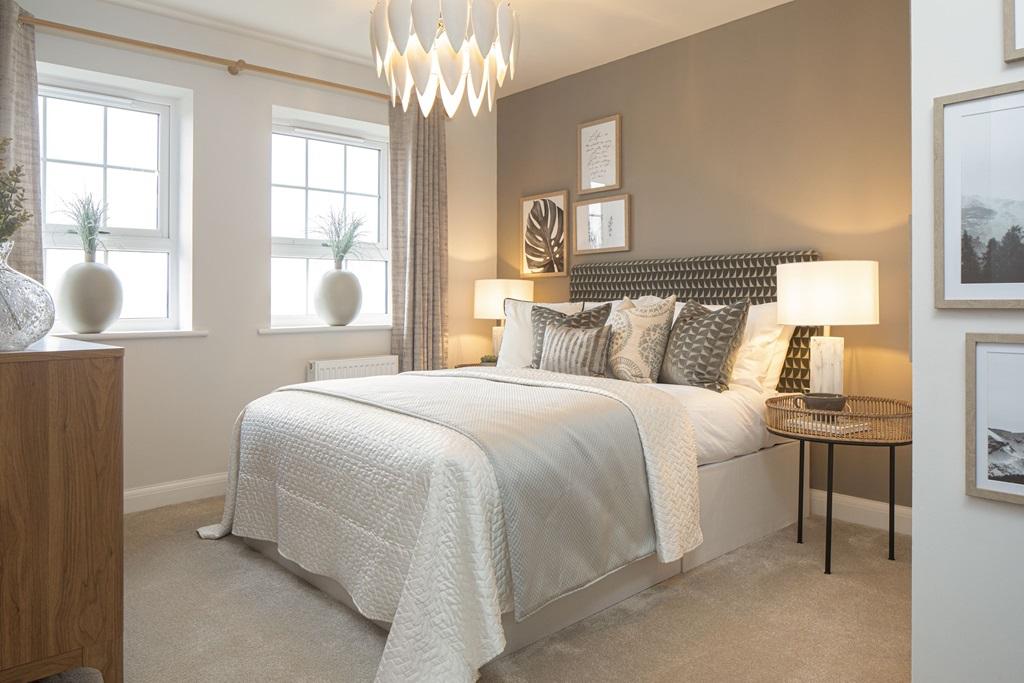 Double bedroom in the Holden 4 bedroom detached home
