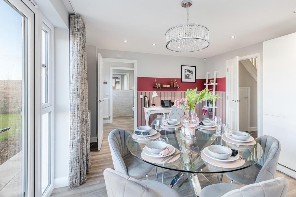 Image of dining area in  4 bed house