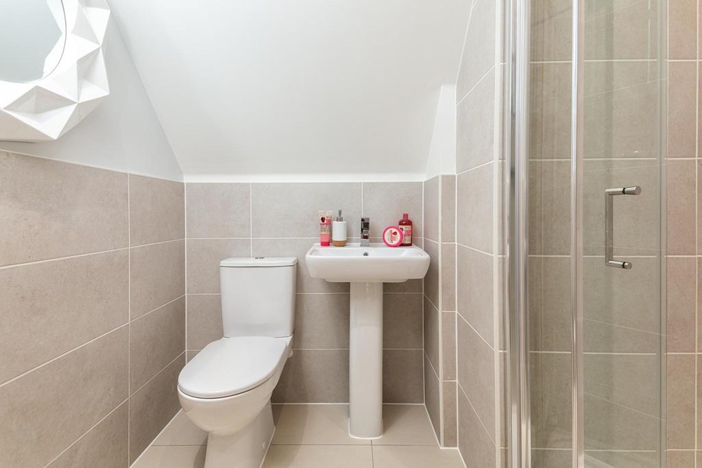 Second floor dual access shower room