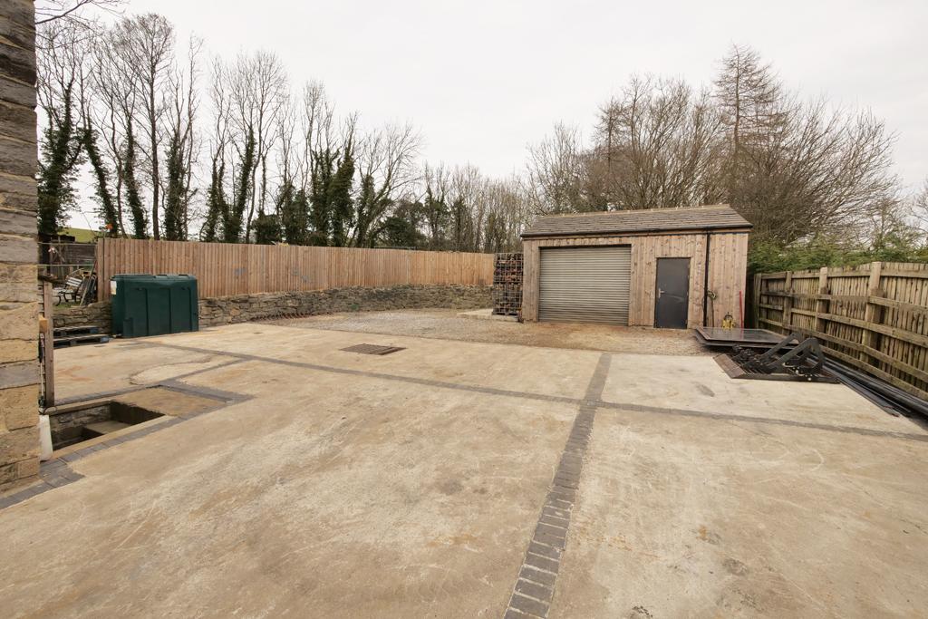 Parking and workshop