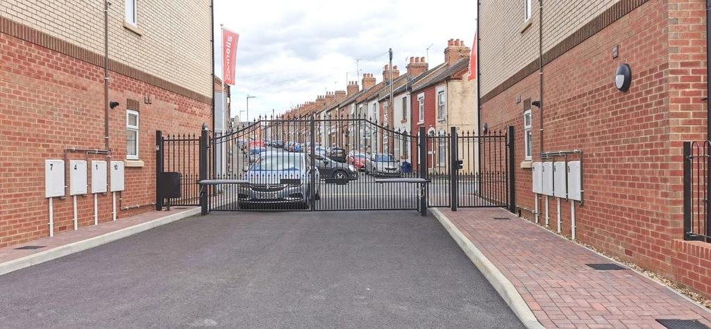 Gated entrance