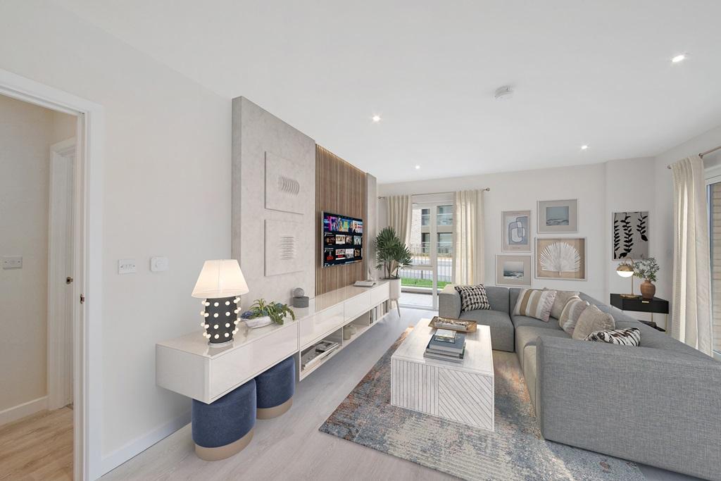 Living room internal at millbrook park